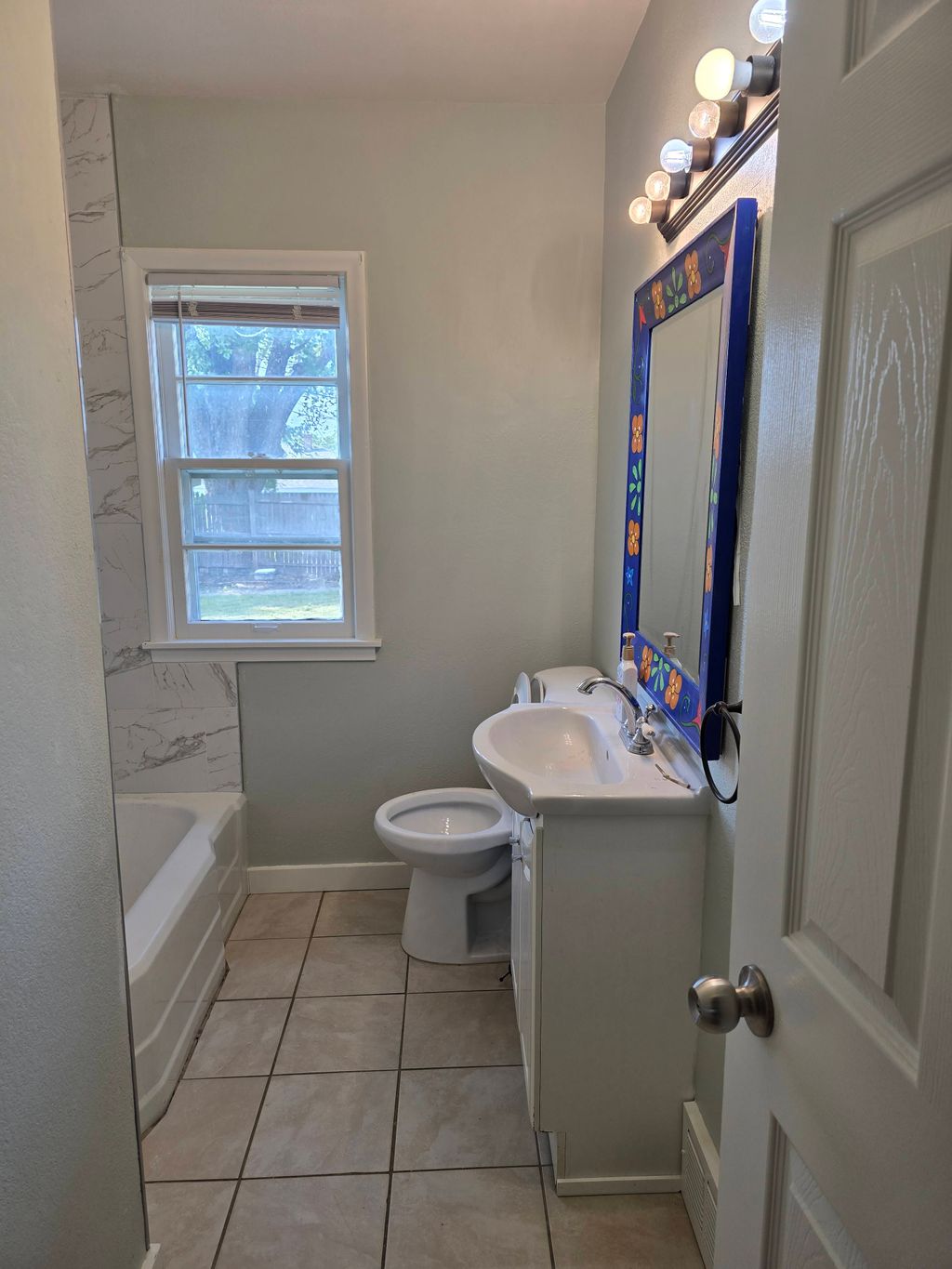 entry of the bathroom