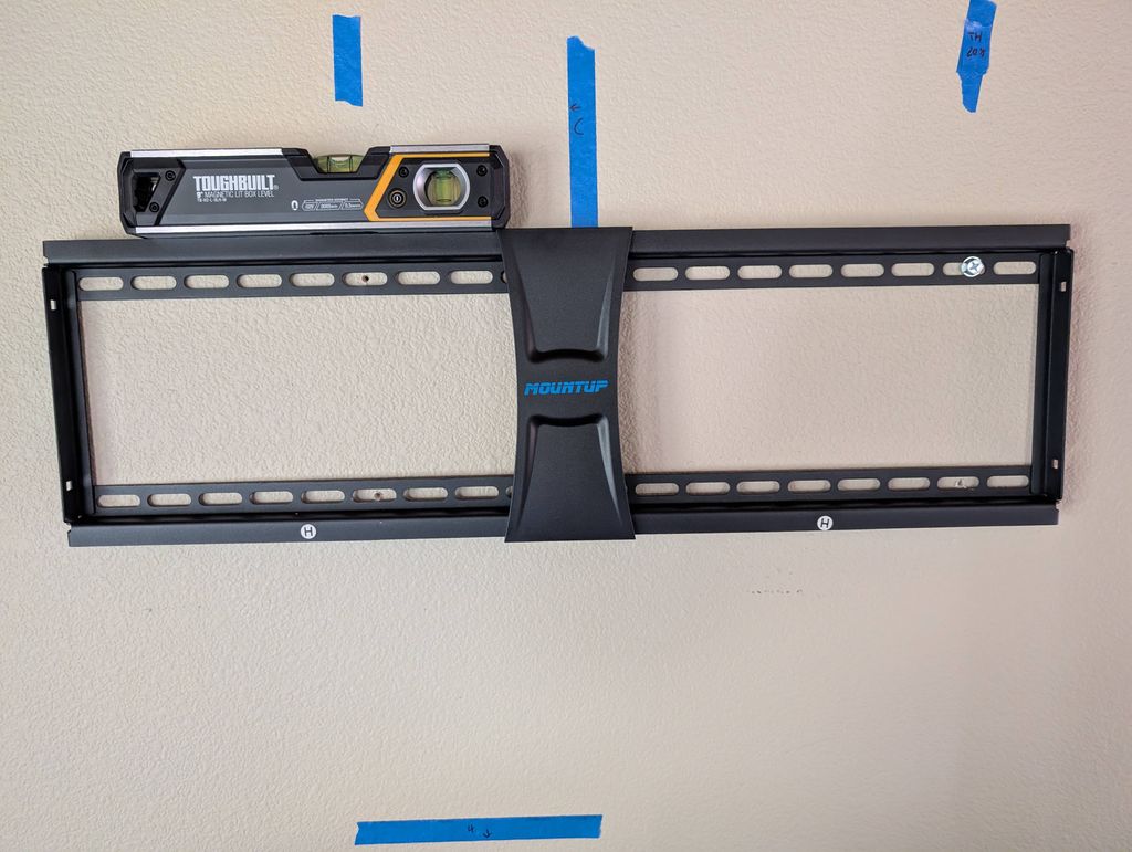 mounting television