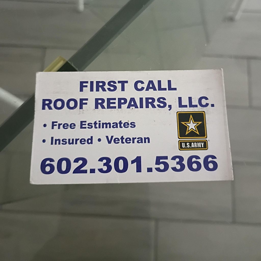 First Call Roof Repairs,LLC