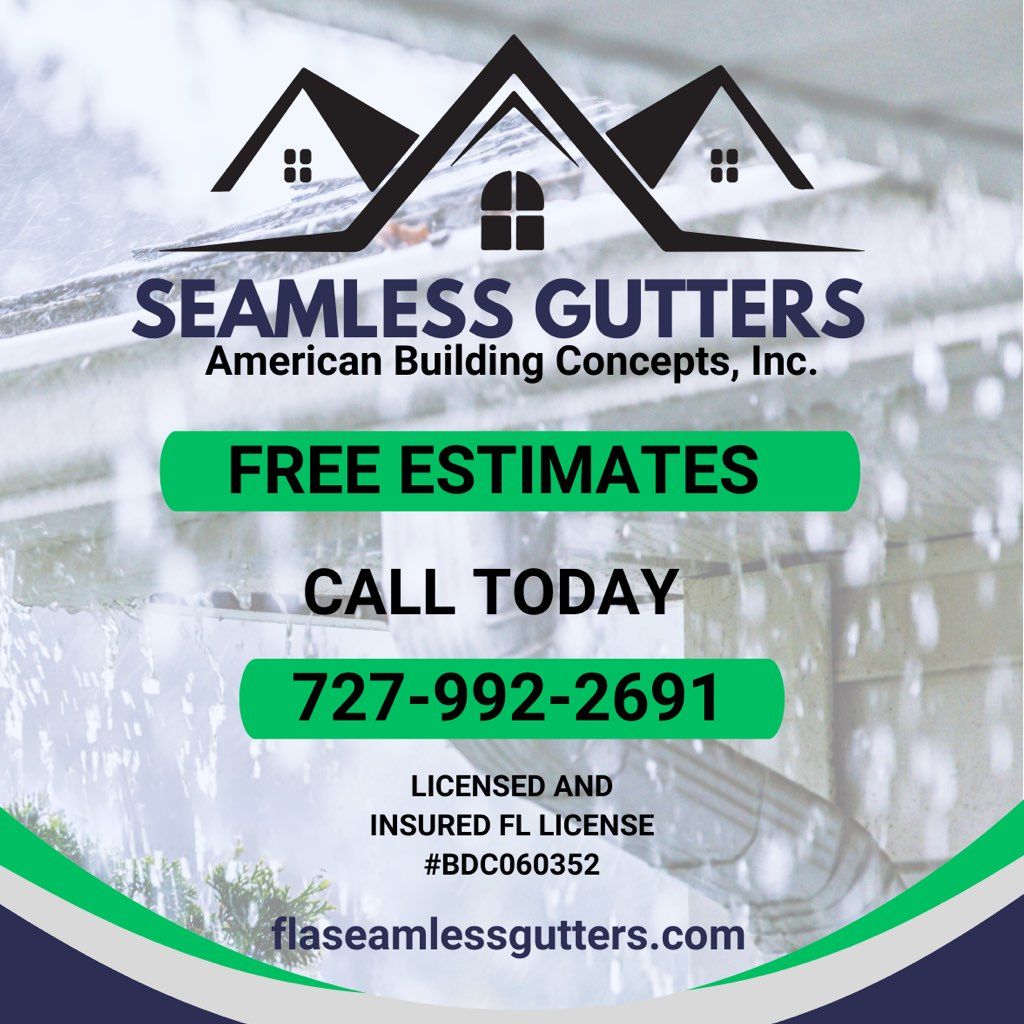 Seamless Gutters - American Building Concepts