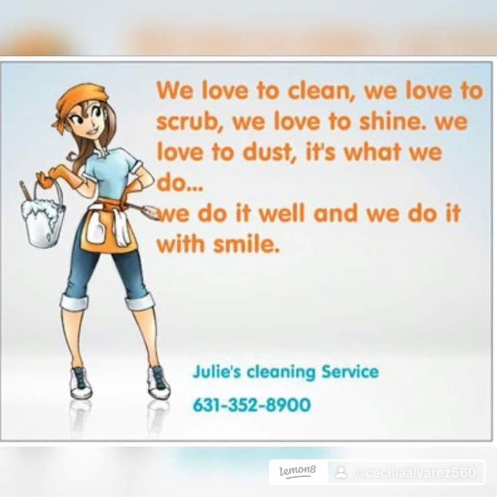 Julie’s cleaning service