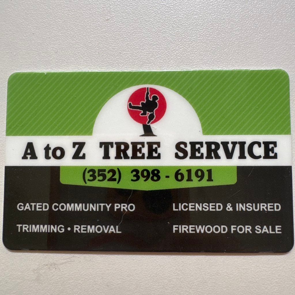 A to Z Tree Service of citrus county fl