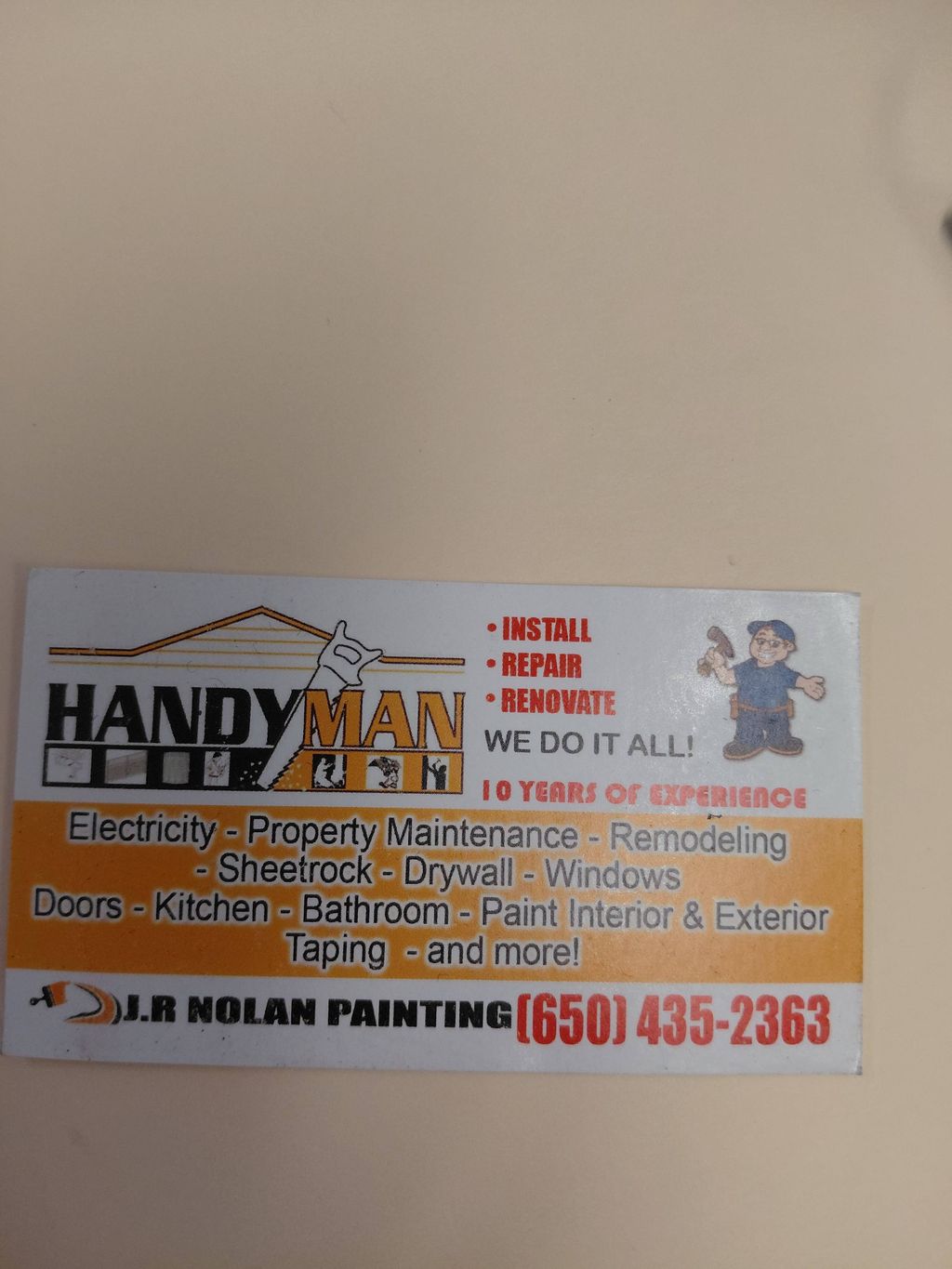 business card