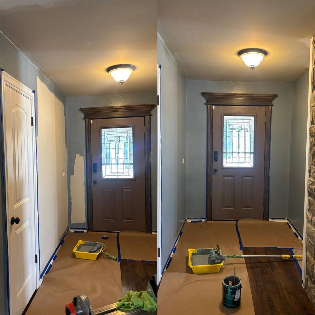 wall coverage and color change
