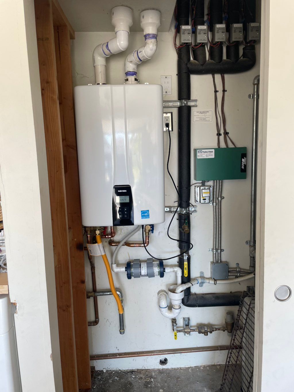 Navien tankless water heater installation 