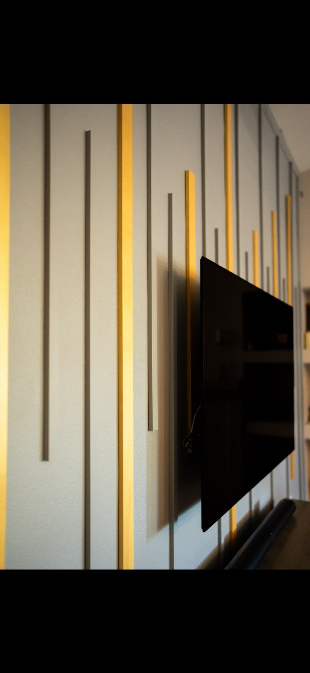Accent Wall Design With Sony Bravia 77” OLED 