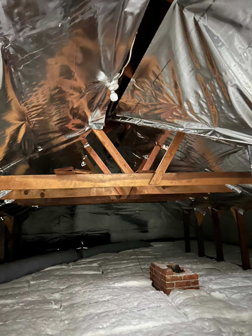 Radiant barrier and insulation 