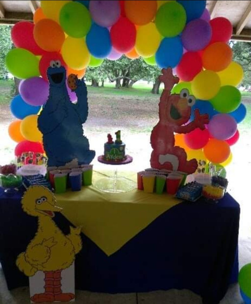 Cake/Treat table decor