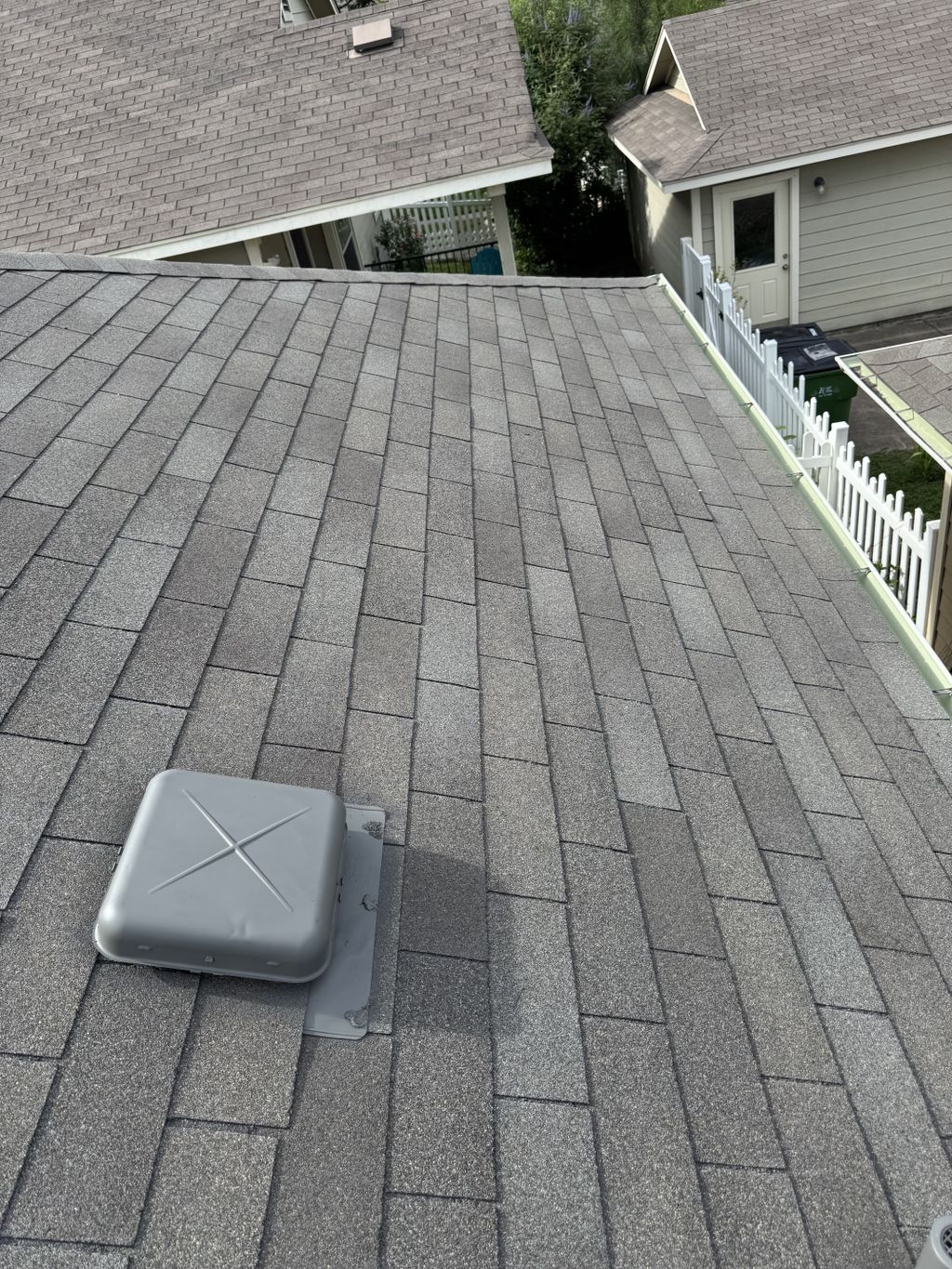 Close up on A full Roof Replacement
