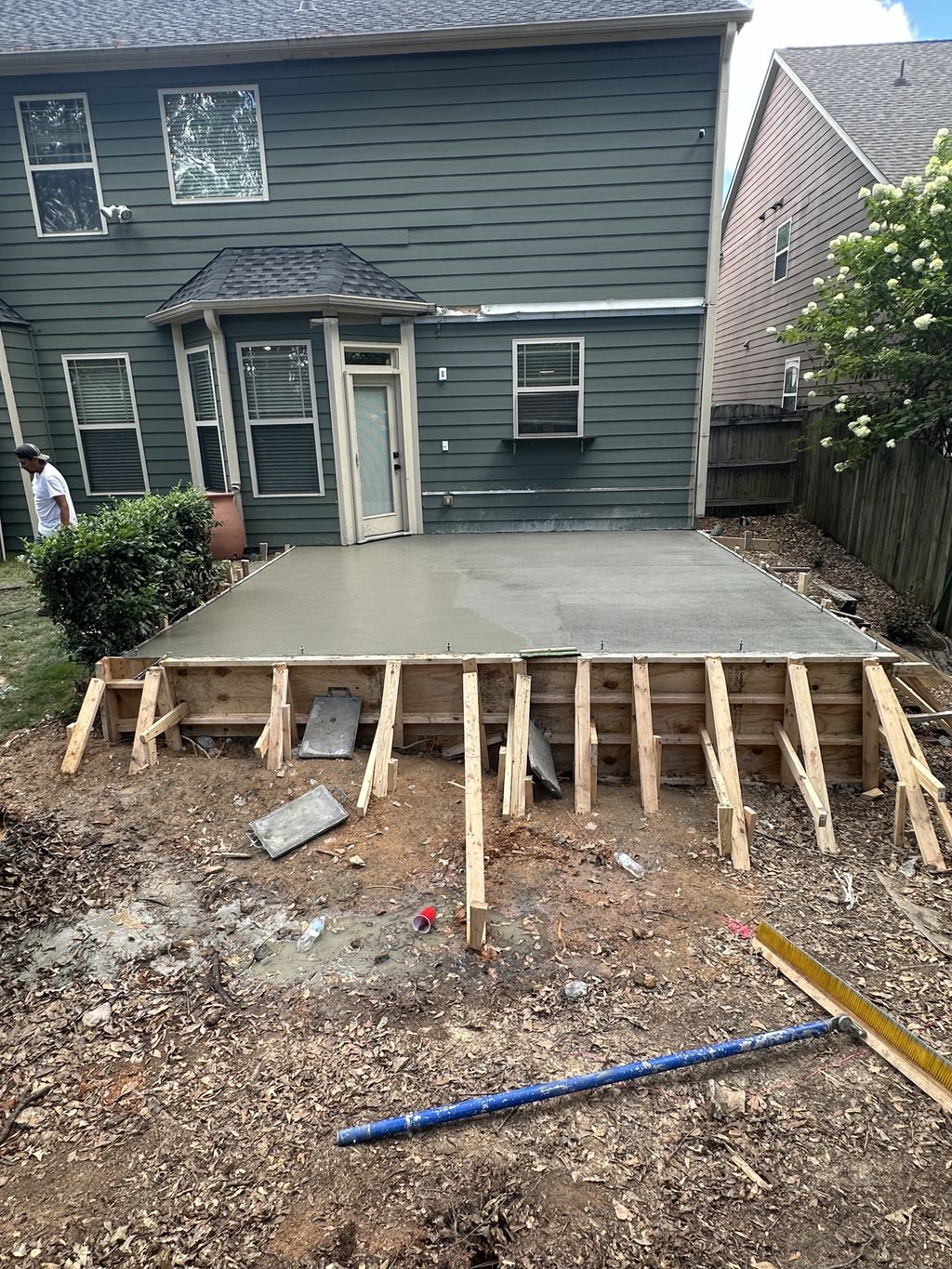 Atlanta, GA - Concrete Patio