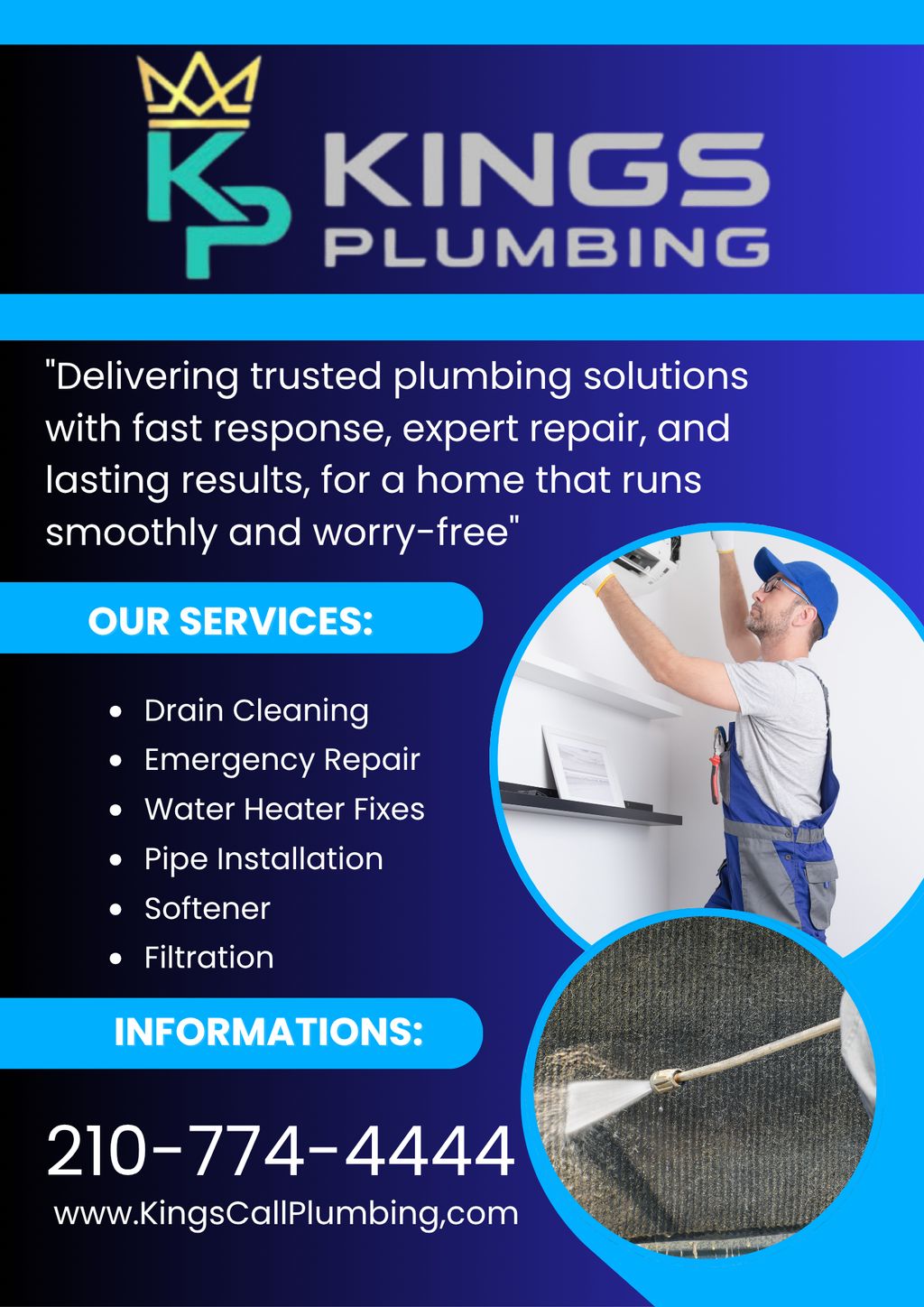 Keep your home running smoothly with Kings Plumbin