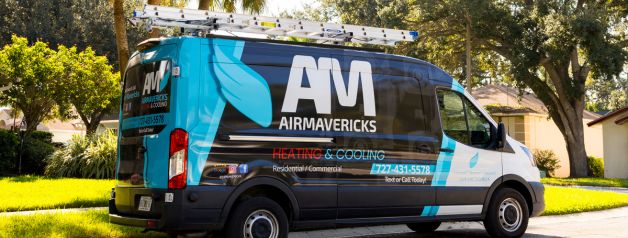 Air Mavericks HVAC van