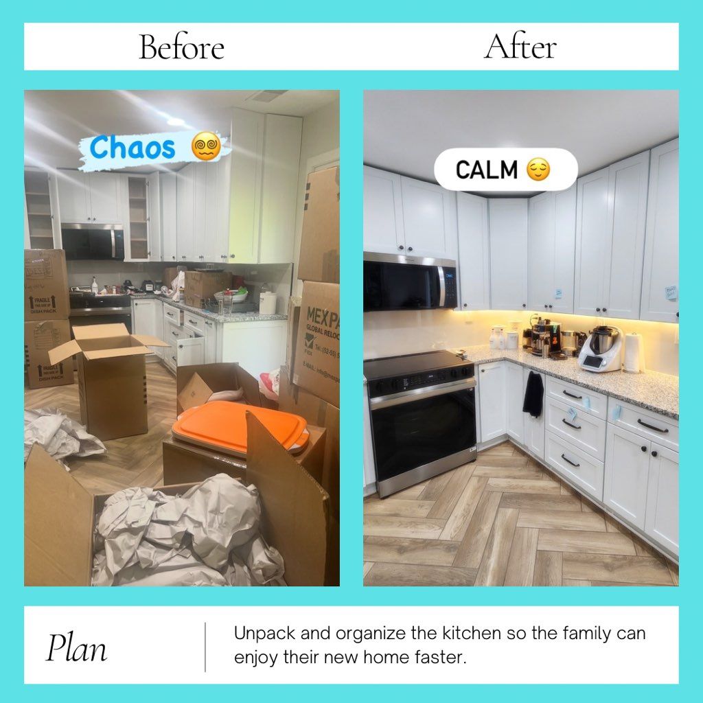Kitchen Unpacking Help in Vienna, VA