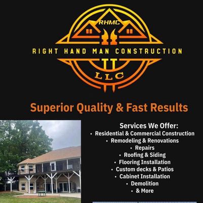 Avatar for Right Hand Man Construction LLC