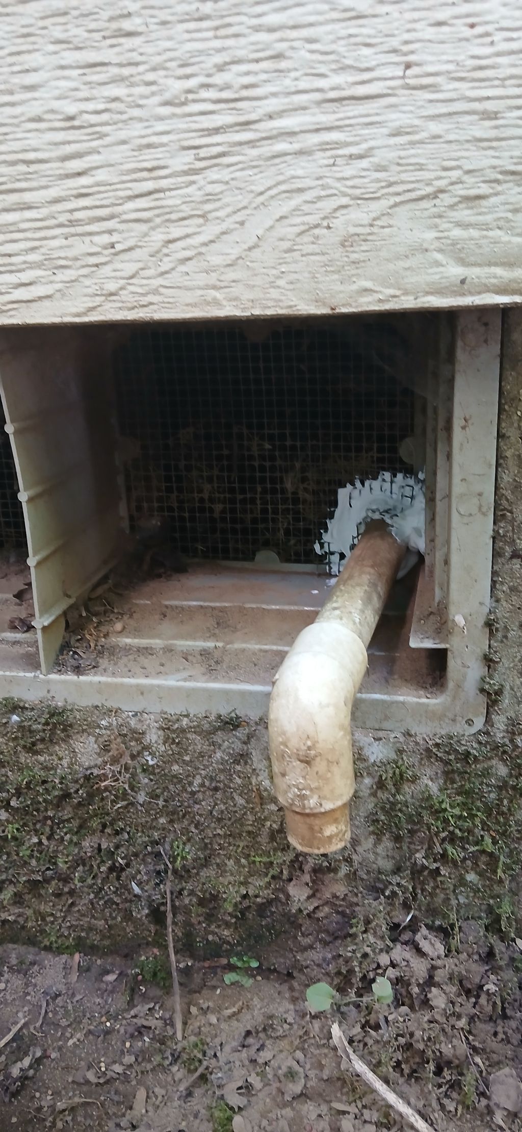 Sealed Rodent Entry Point