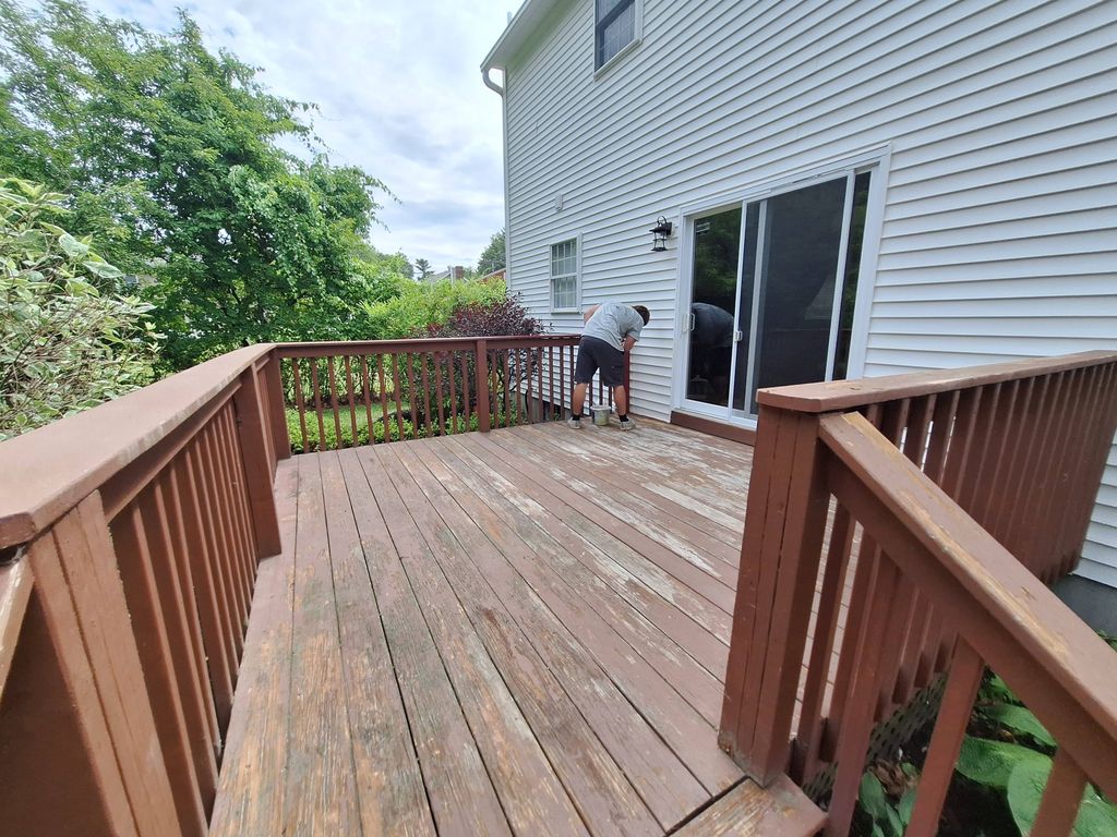 Deck before
