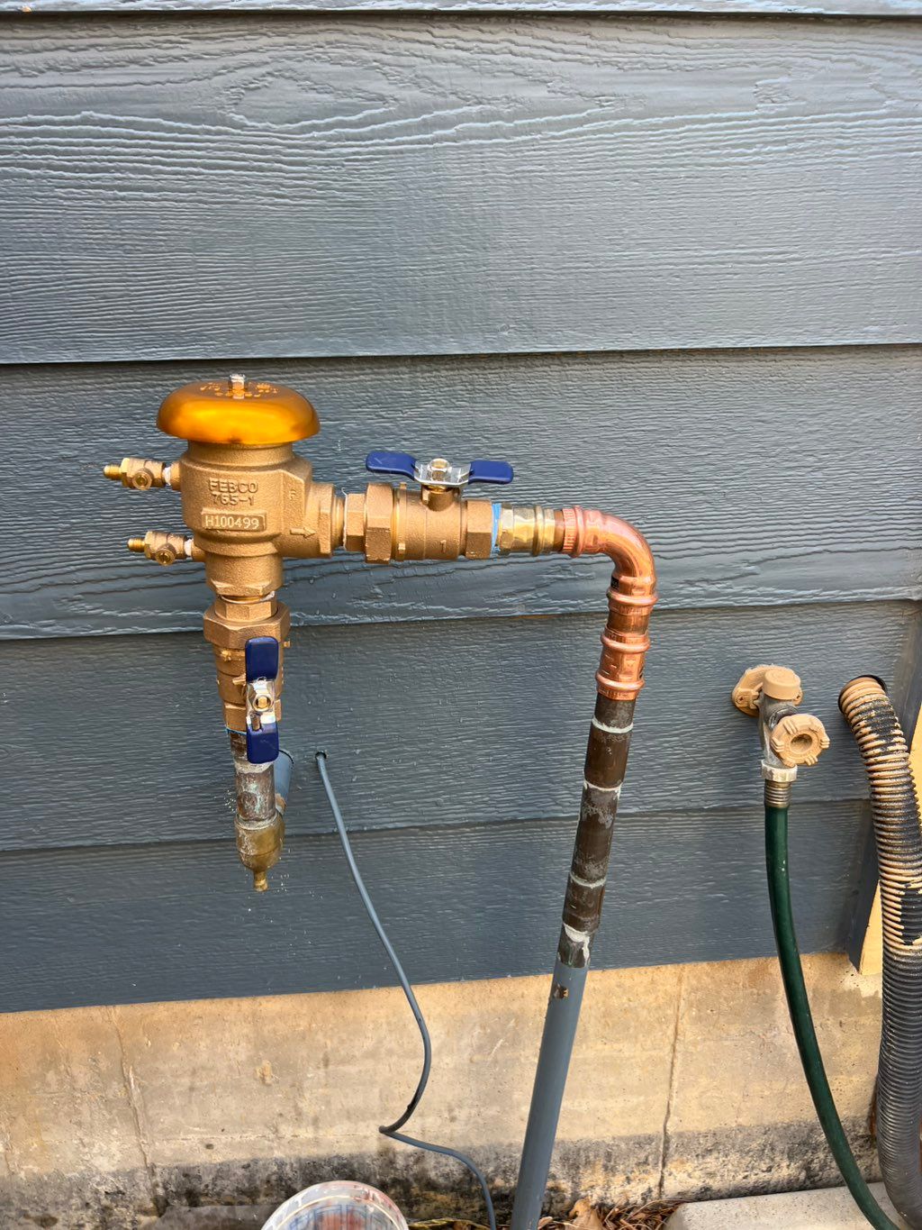 New backflow installed 
