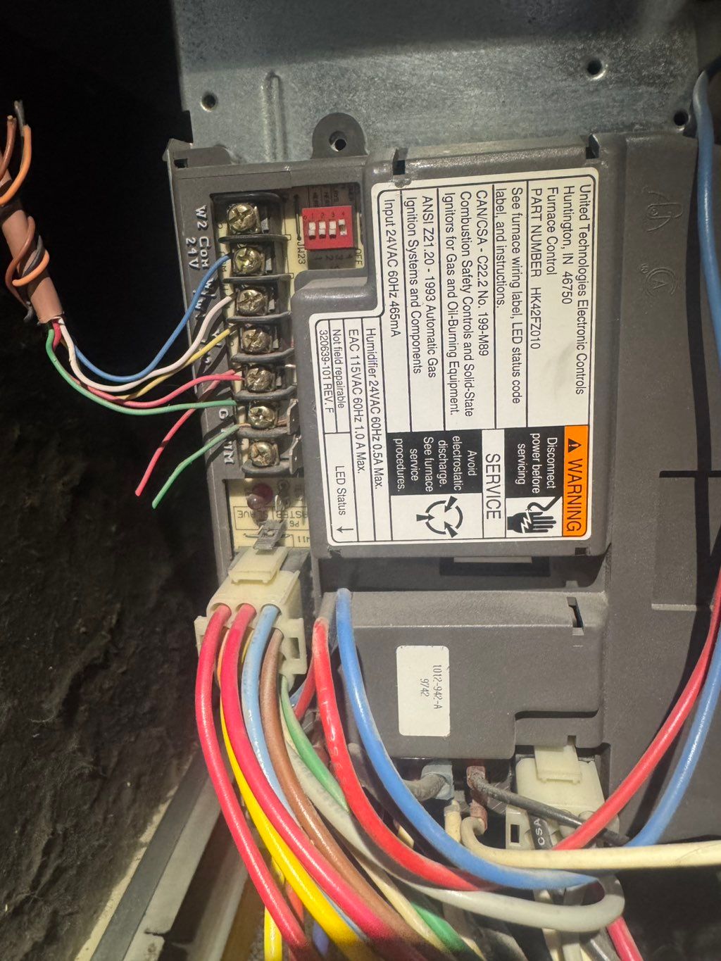Installing Nest thermometer, but had to add C wire