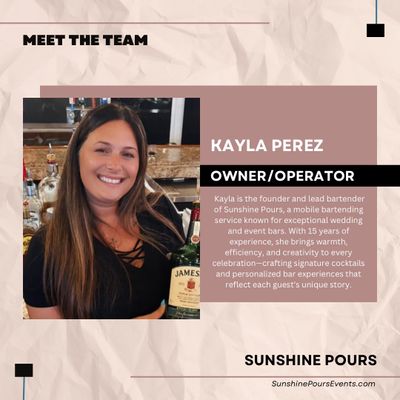 Avatar for Sunshine Pours Bartending Services