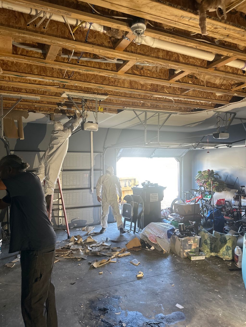 Ceiling Flooded