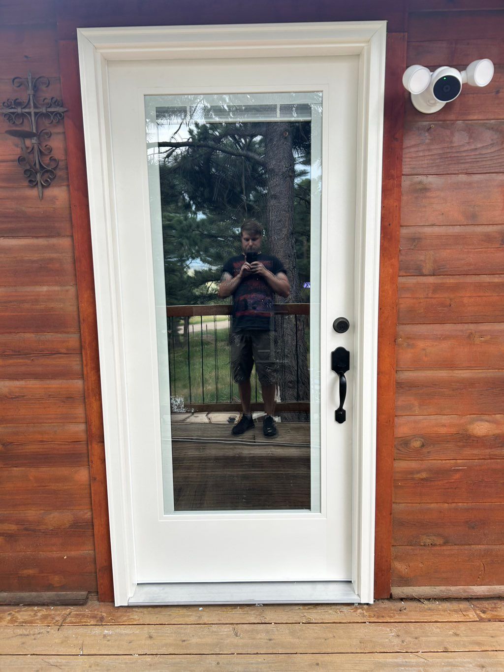 A Front Door Installation, With Me Included Appare