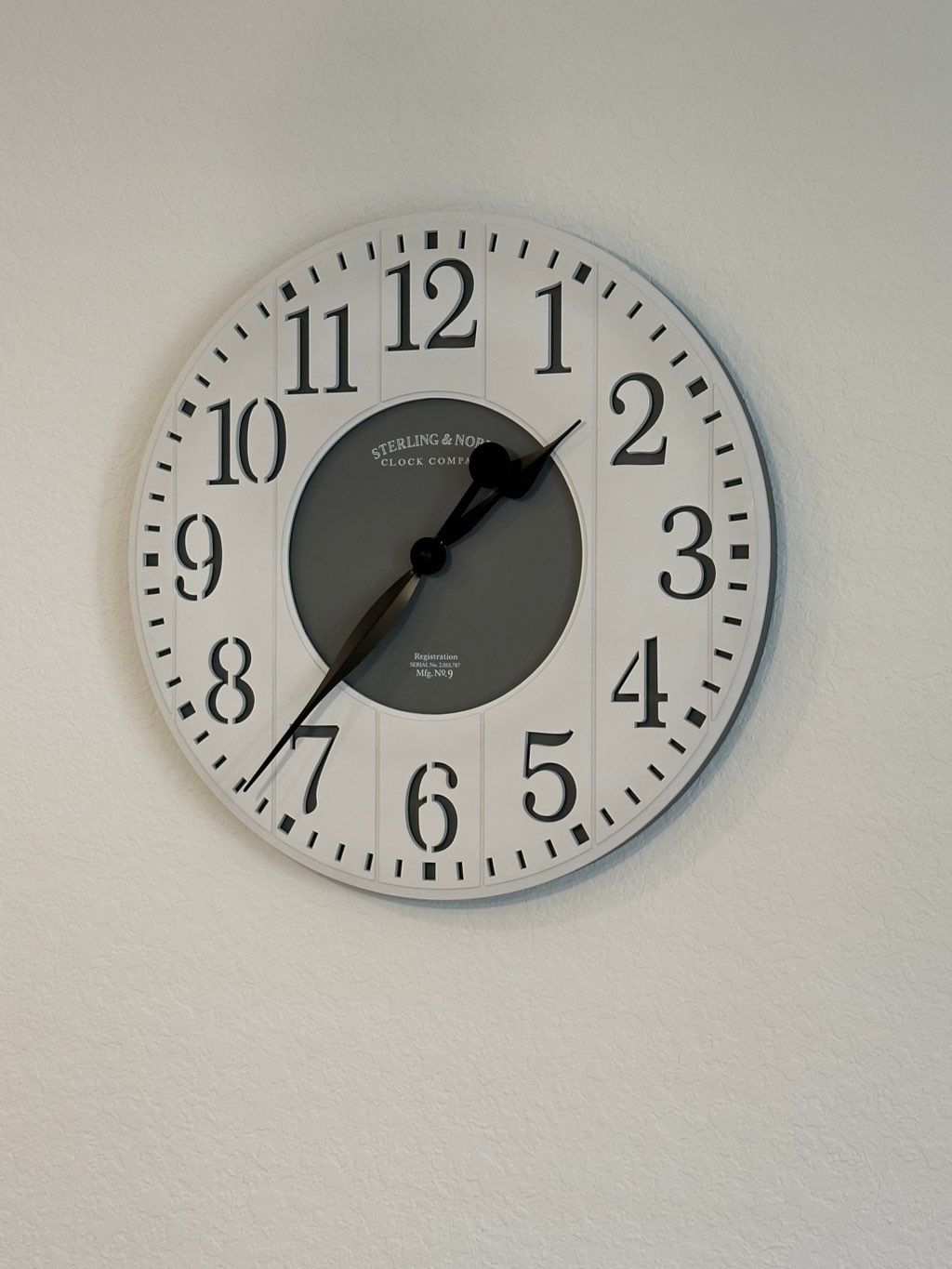 Clock Hung