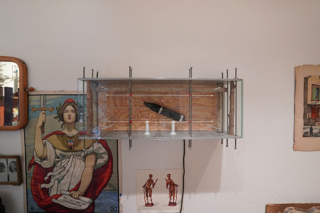 unorthodox interactive sculpture install