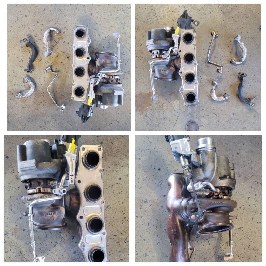 2014 bmw 528i turbo lines replacement.