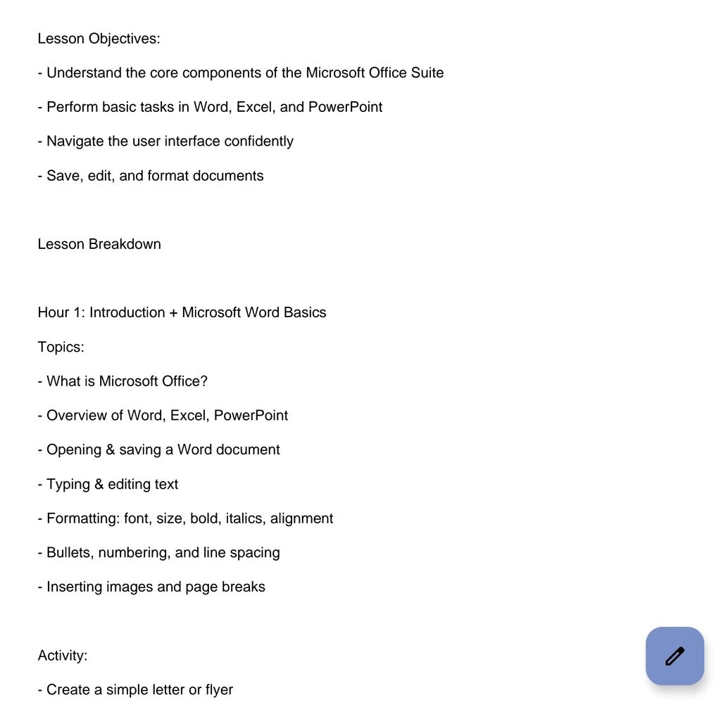 Projects and media