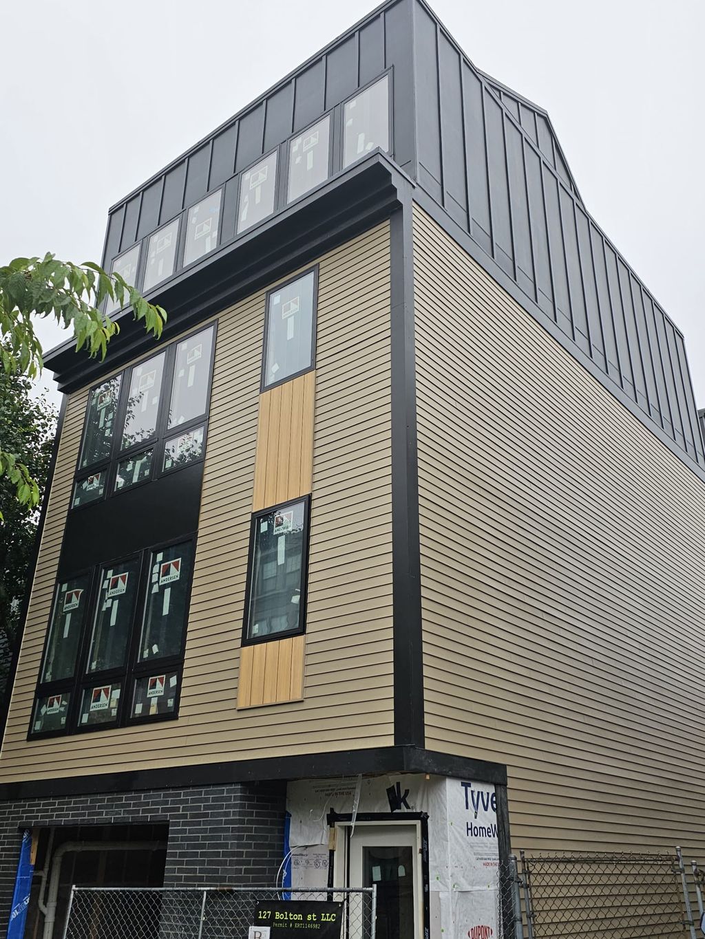 Siding, trims, and windows