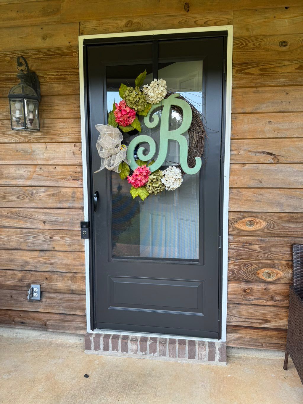Screen Door Installed 