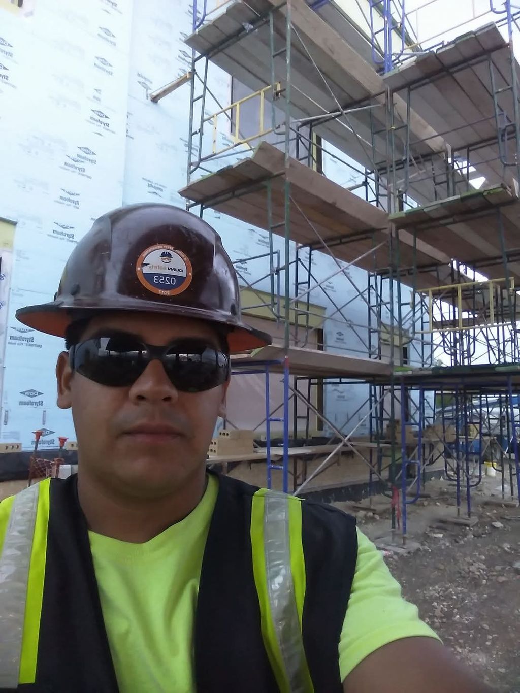 lackland AFB. Scaffold Setup