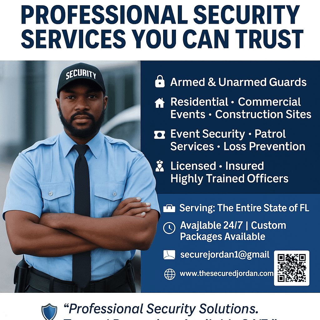 Secure Jordan Guard Agency, LLC
