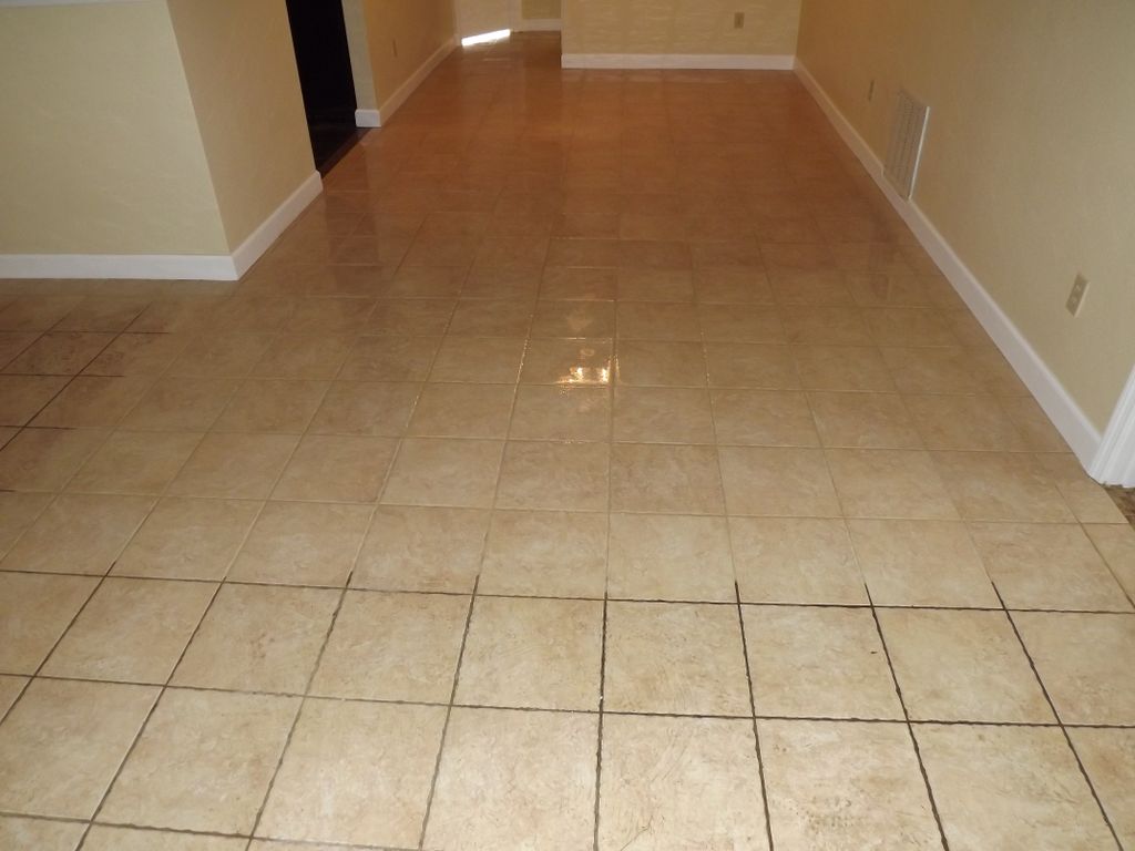 This custome rhad what we call "blacked-out" grout