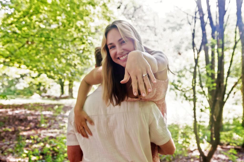 surprise proposal /engagement