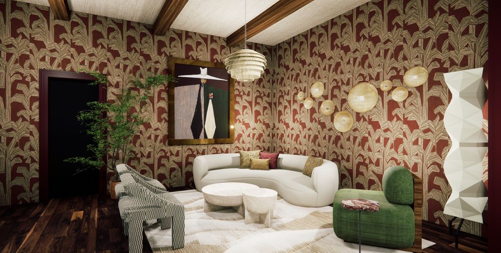global inspired living room design