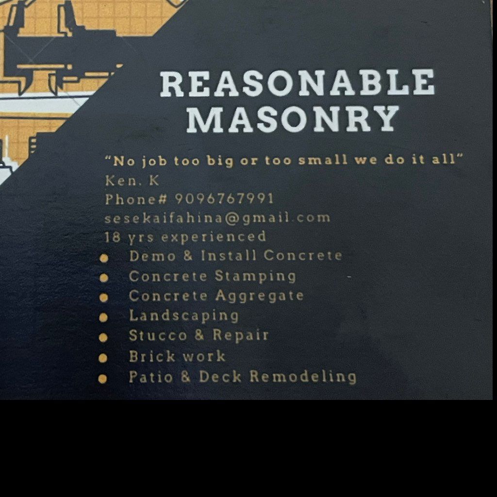 Reasonable Masonry