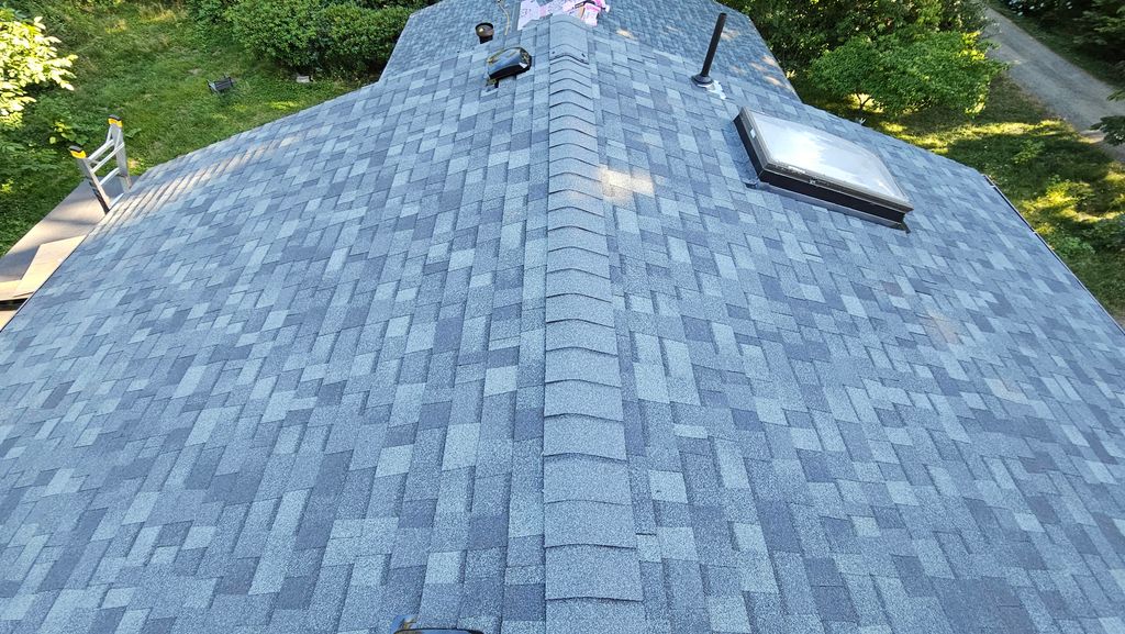 install new shingles 