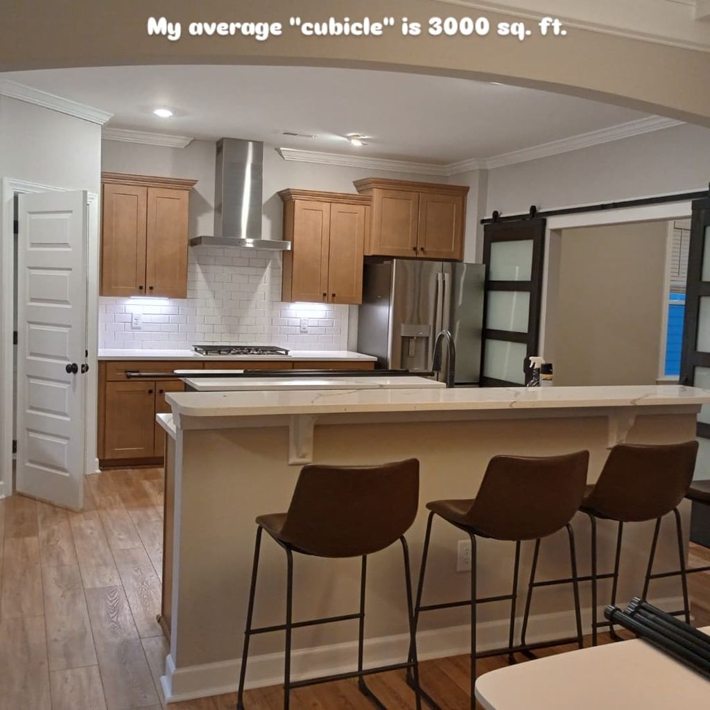 I specialize in detailed cleaning, large kitchens 