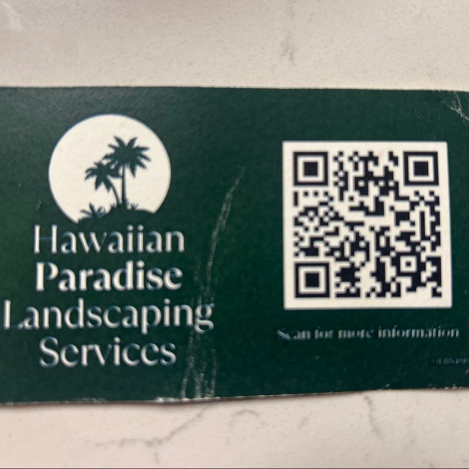 Hawaiian Paradise Landscaping services
