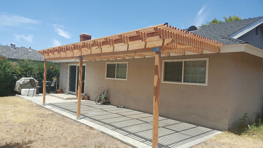 Lattice Patio Awning