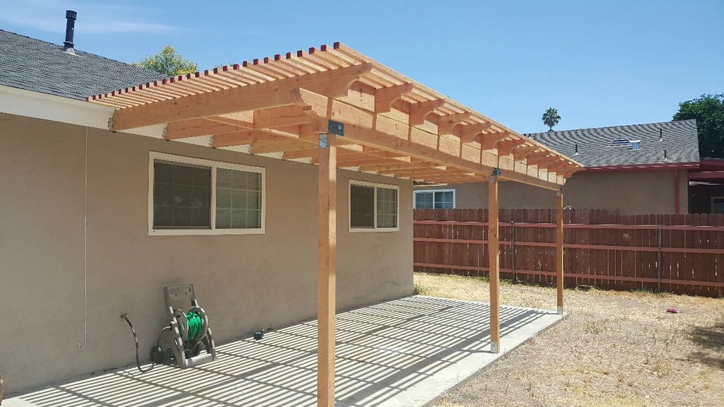 Lattice Patio Awning