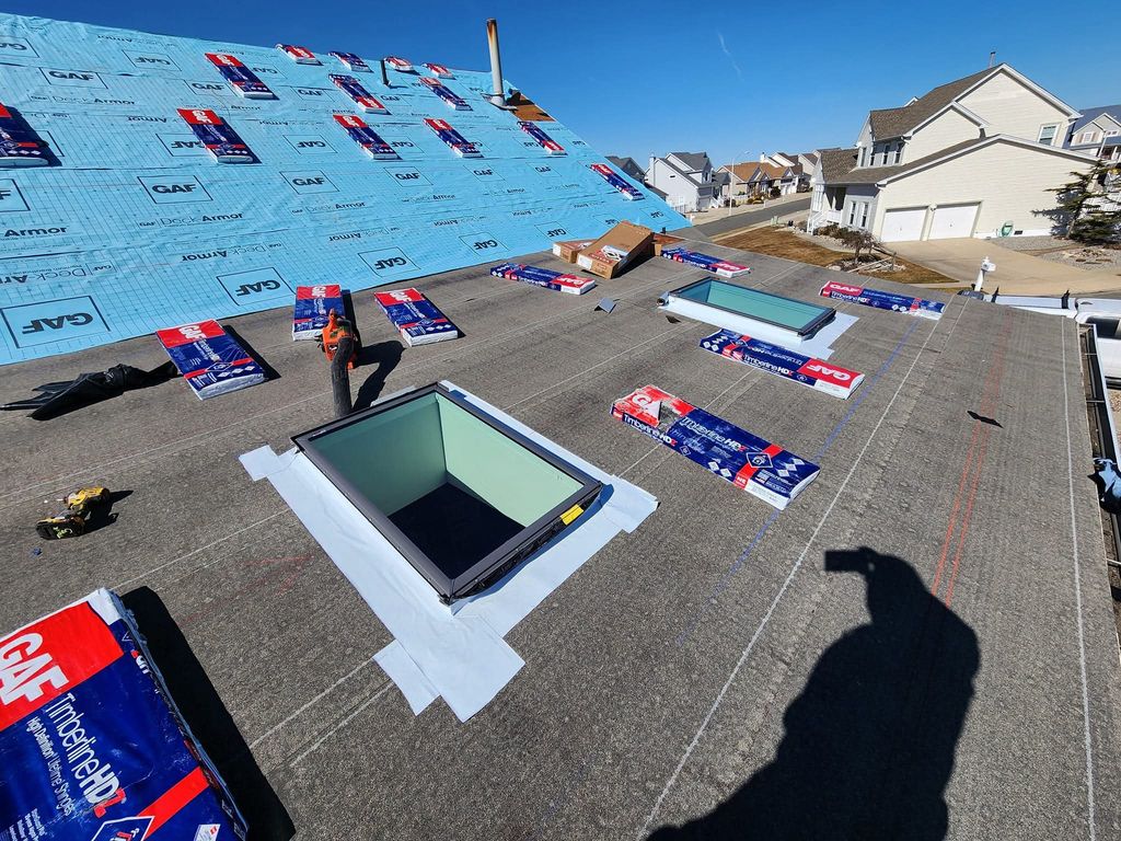 Roof and Skylight prep