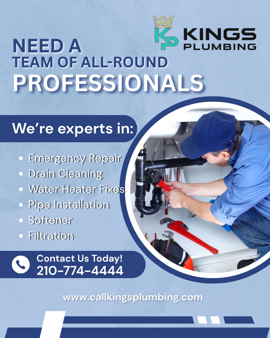 .  🚿 Plumbing Problems? Let King’s Plumbing Handle