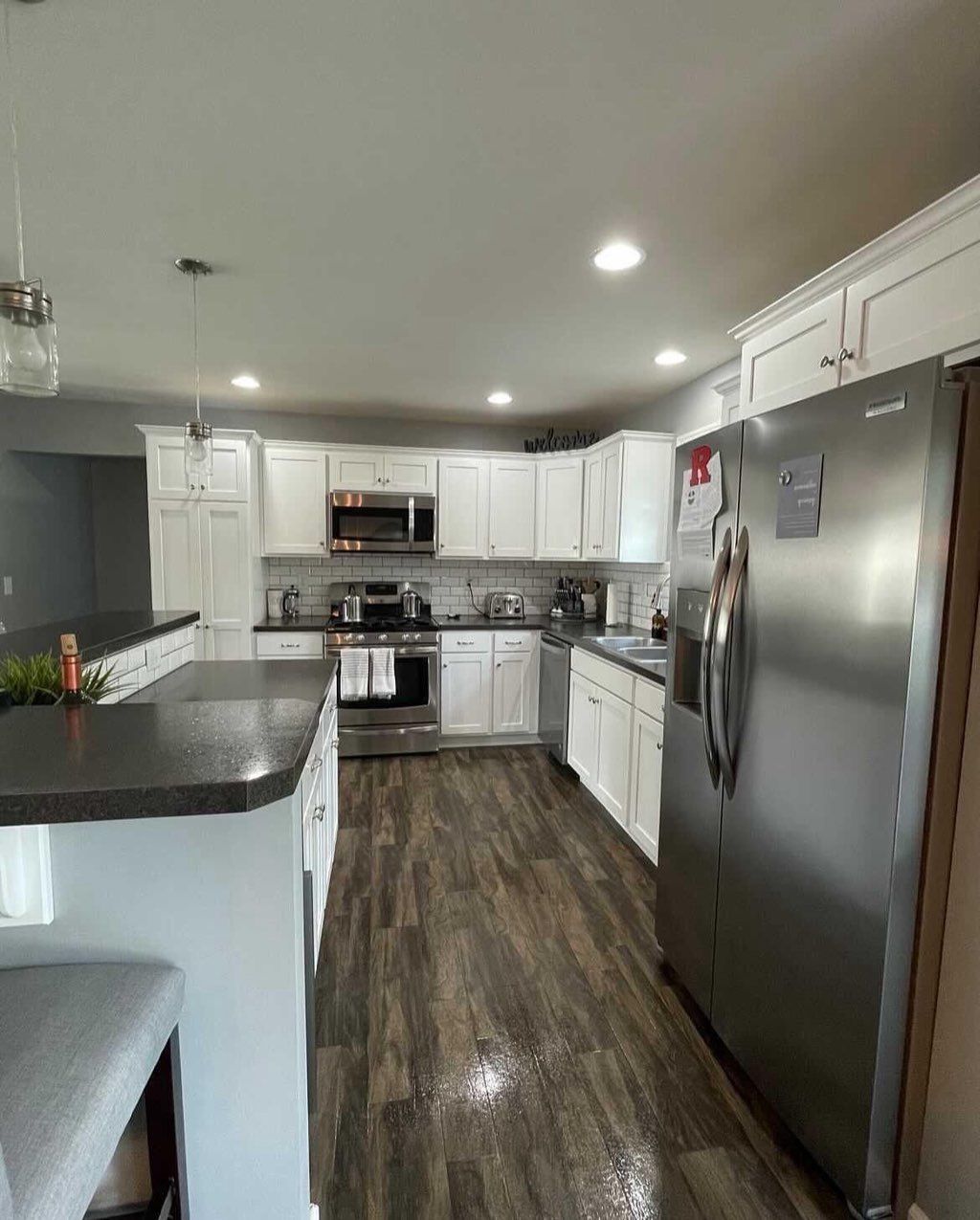 Freshly cleaned kitchen area !