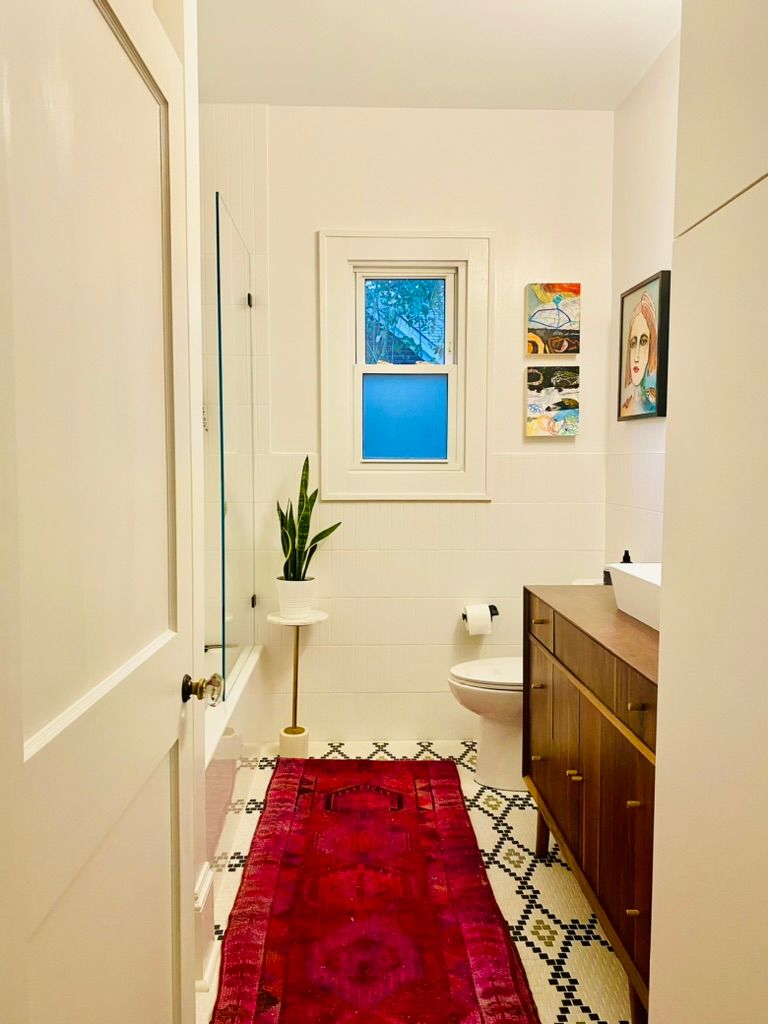 Complete Bathroom Remodel with Custom Vanity