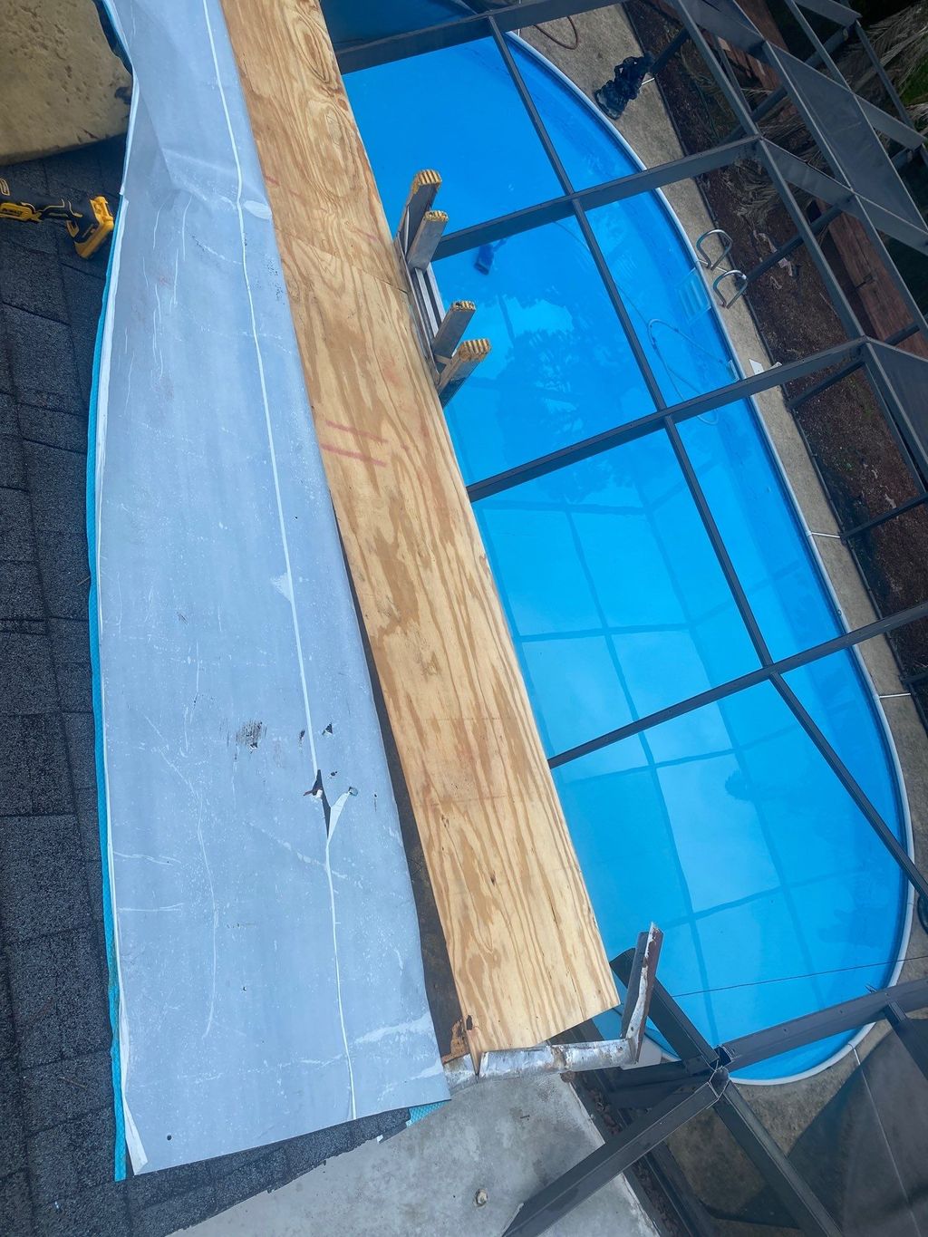 Step 1: New decking