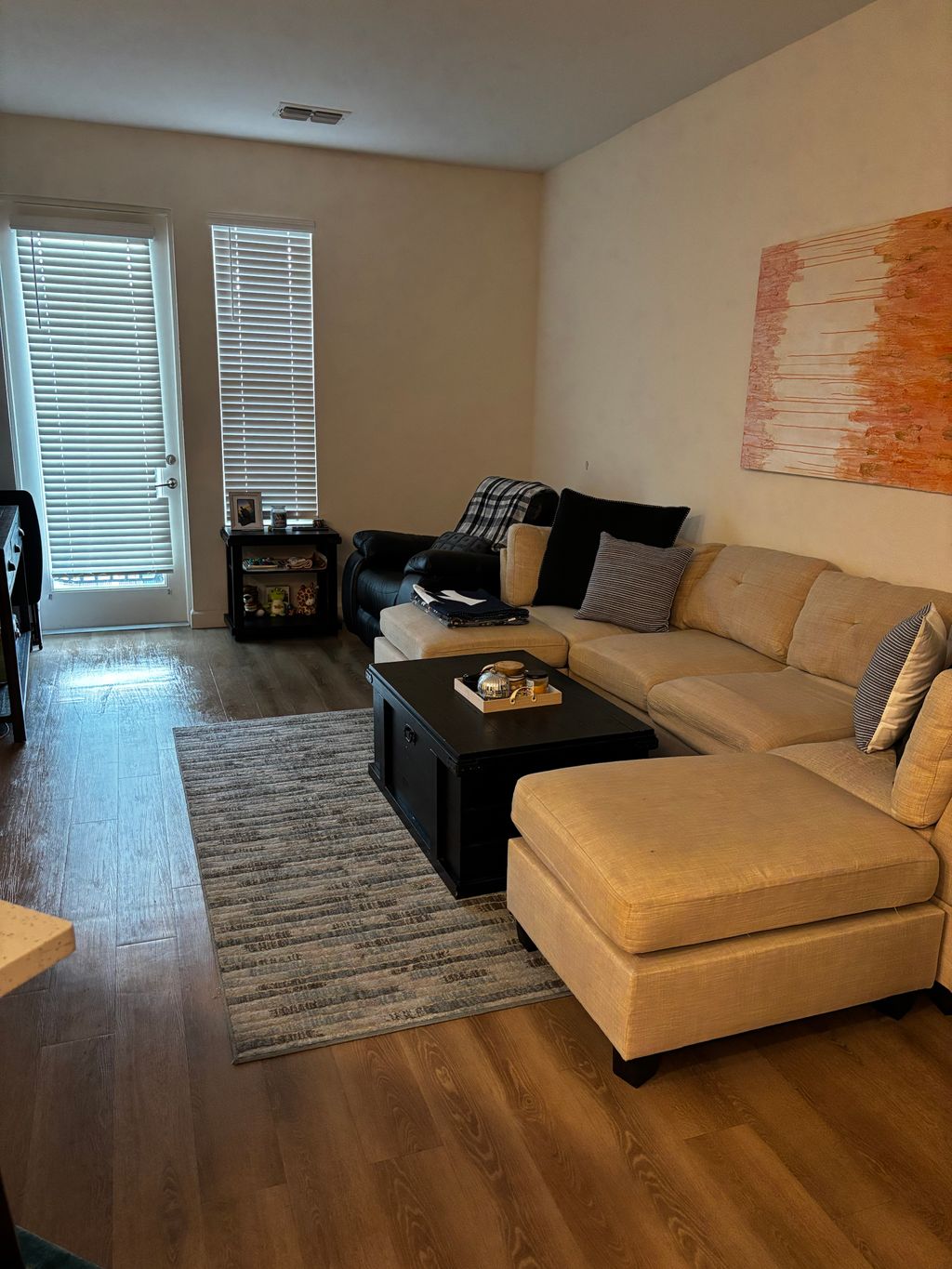 Living room glow-up complete in Jacksonville