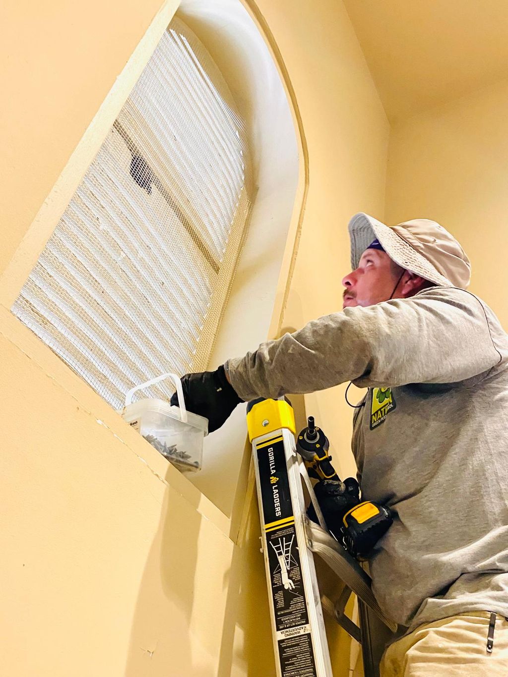 Getting the job done, no matter where pests try to