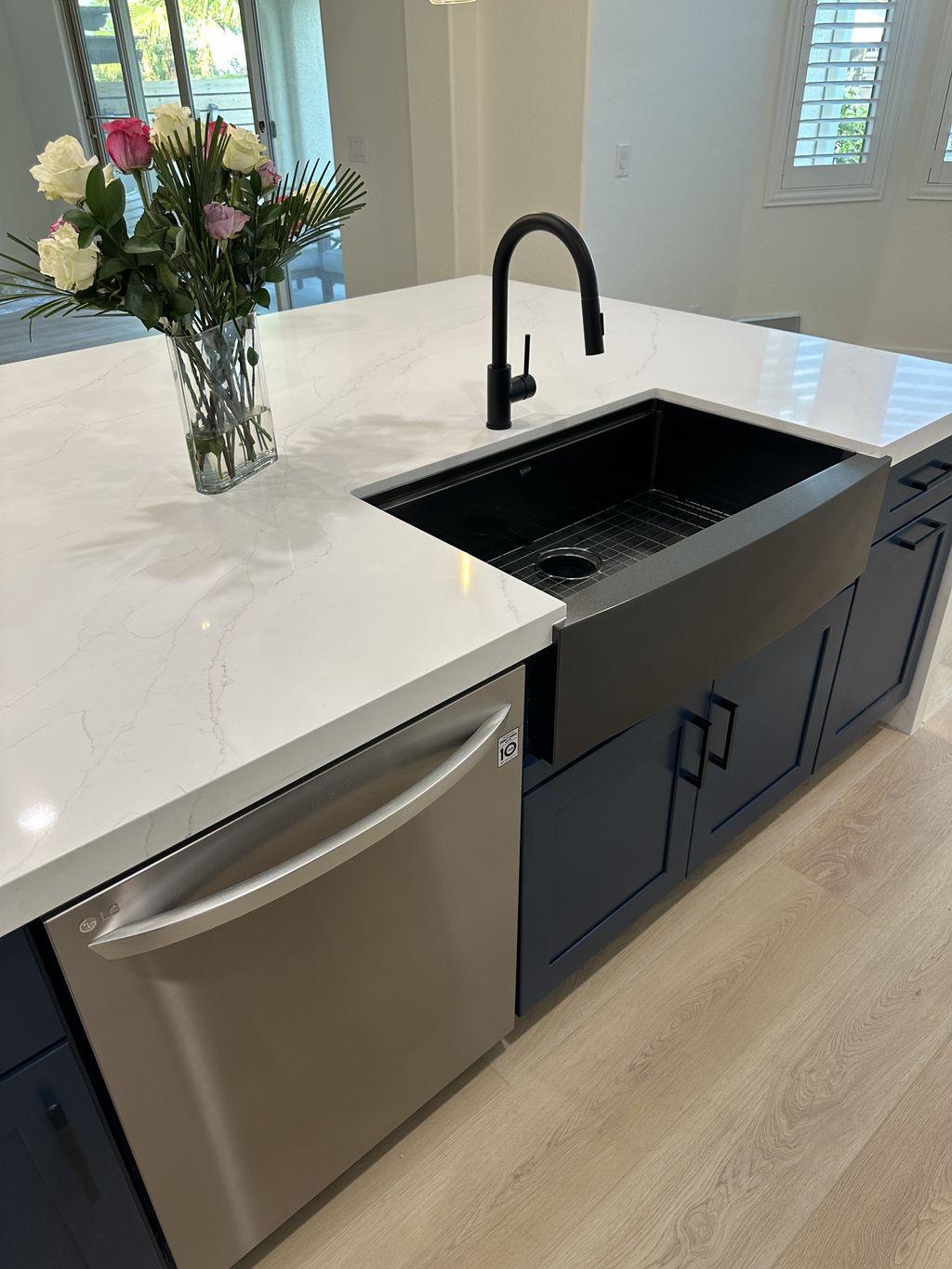 Kitchen Remodel with Sink and Dishwasher Installat
